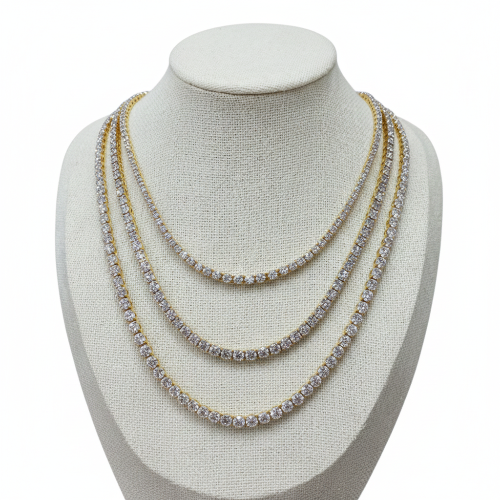 Tenis Diamond Chains