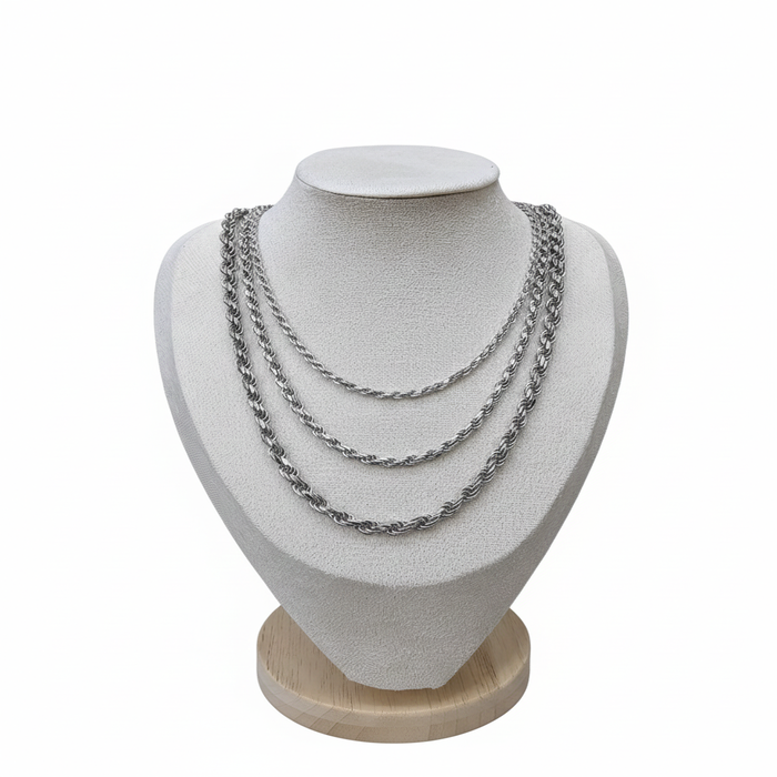 Silver Rope Chain