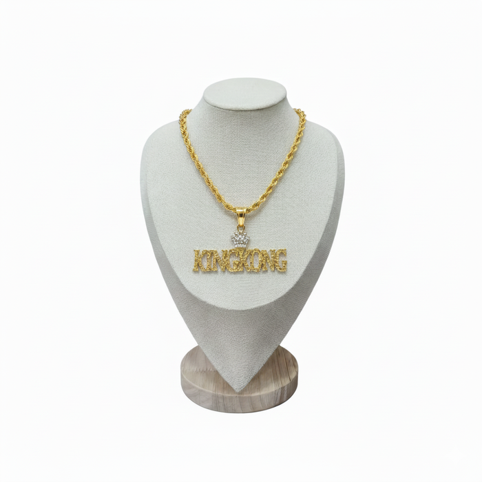 Diamond Cut Name Pendant