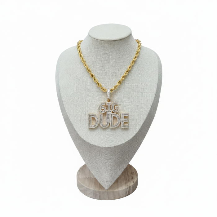 6Ig Dude Diamond Pendant