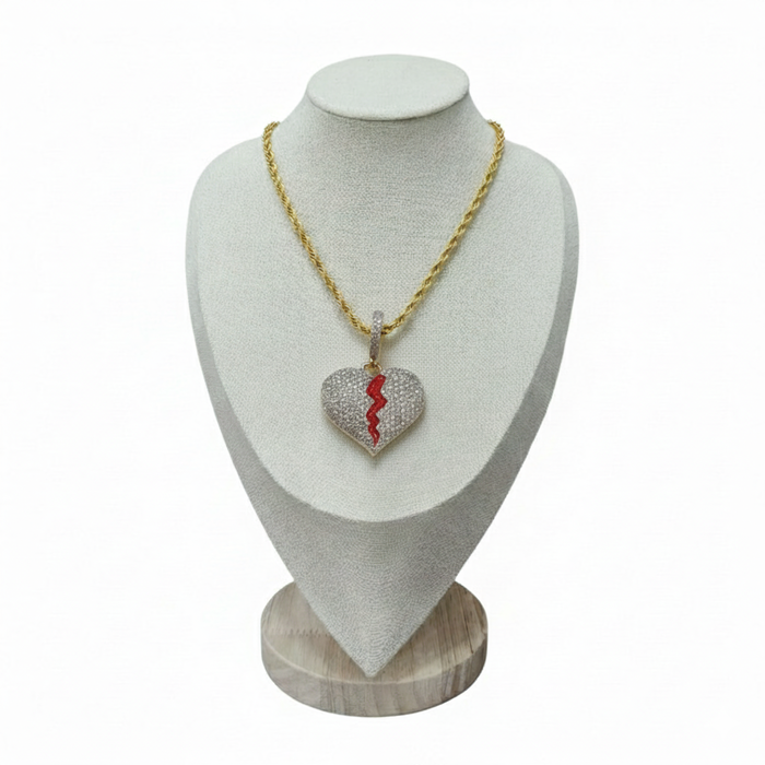 Broken Heart Charm
