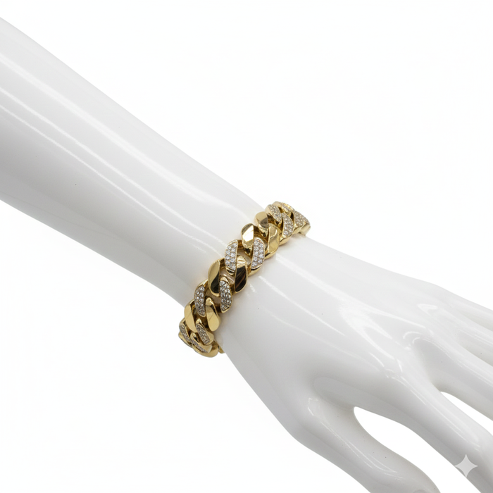 Cuban Link Diamond Bracelet