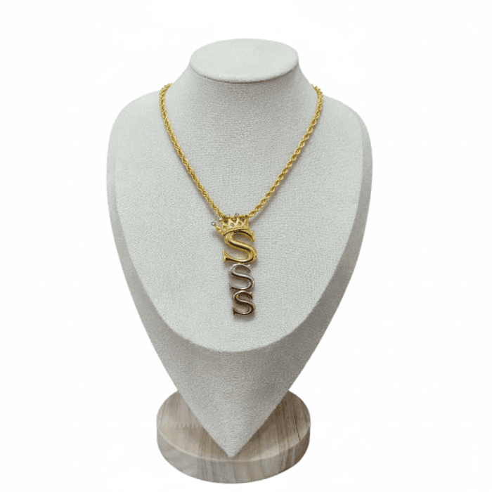 Triple S Gold Pendant