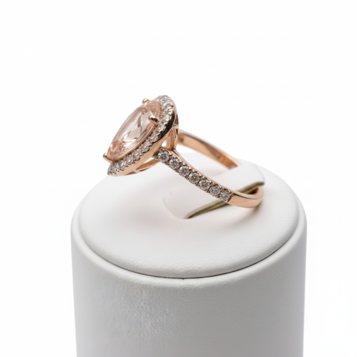 Morgonite Ring
