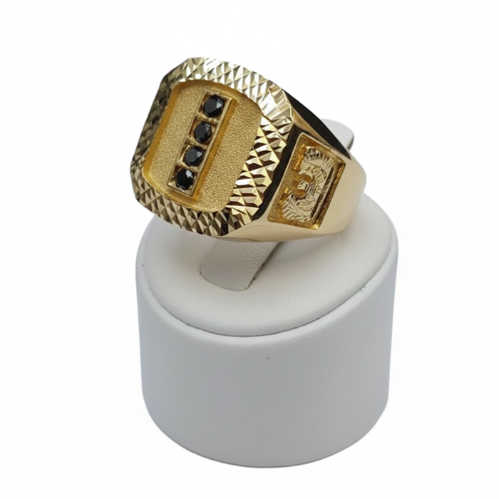 Black Diamond Ring