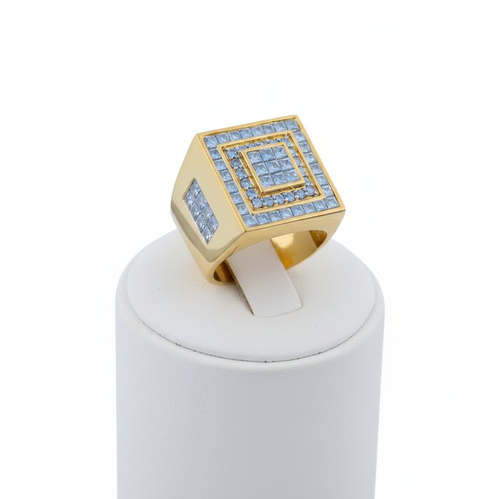 Square Diamond Ring