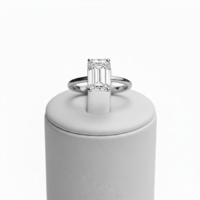 Top Emerald Cut Diamond Ring