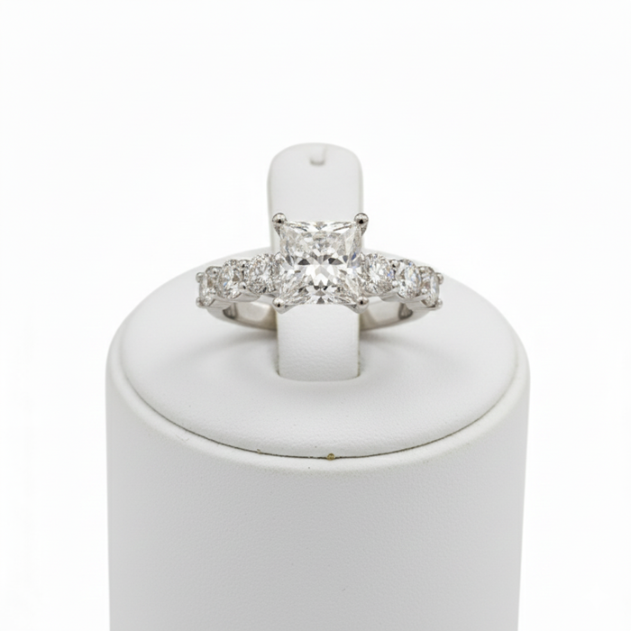 Top Princess Diamond Ring