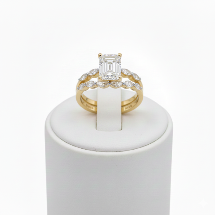 Top Radiant Diamond Ring