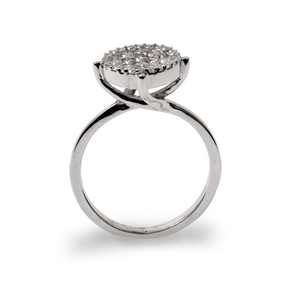 Diamond Round Ring