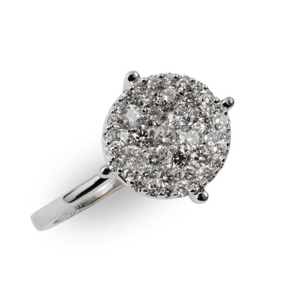 Diamond Round Ring