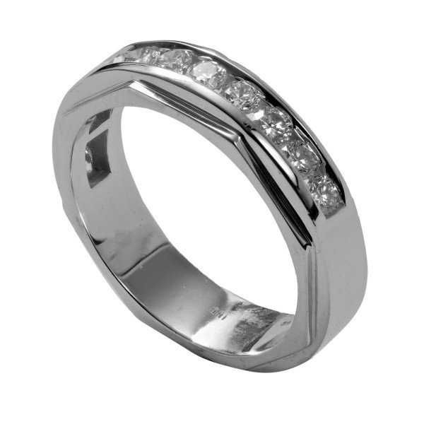 White Gold Diamond Ring