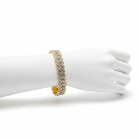 CUBAN DIAMOND  BRACELET