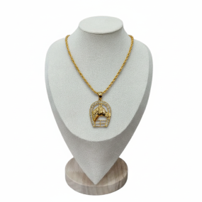 DIAMOND HORSE SHOE PENDANT