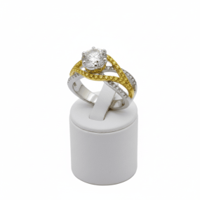 yellow diamond ring