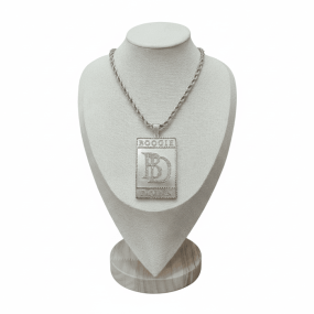 Silver Diamond Pendant