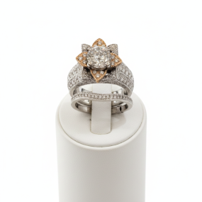 FLOWER DESIGN FEMALE RING
