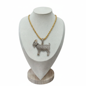 GOAT DIAMOND PENDANT