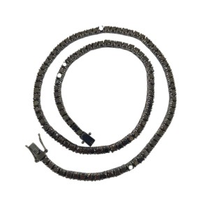 BLACK DIAMOND TENNIS CHAIN