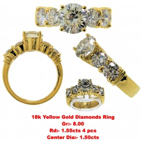 1.50 CRT DIAMOND RING