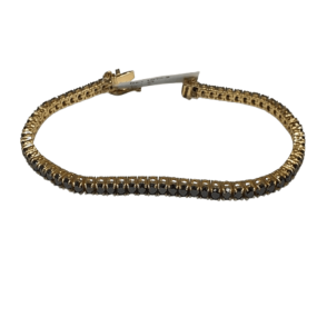 TENNIS BLACK DIAMOND BRACELET