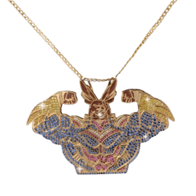 TORSO COLOR DIAMOND CHARM