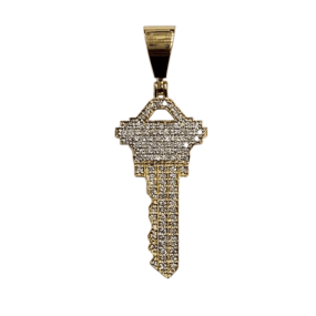 DIAMOND KEY PENDANT