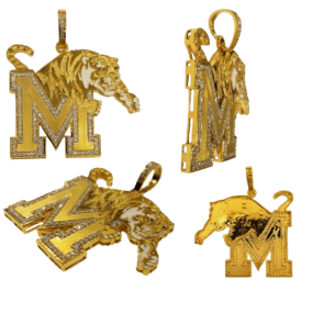 M TIGER CHARM